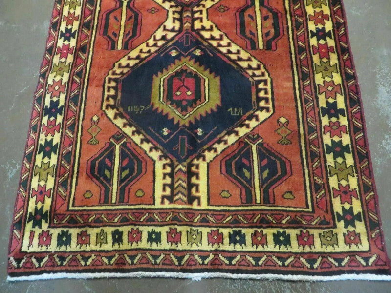 3' 4"X 7' Antique Handmade Turkish Wool Rug Organic #101 by Jewel Rugs