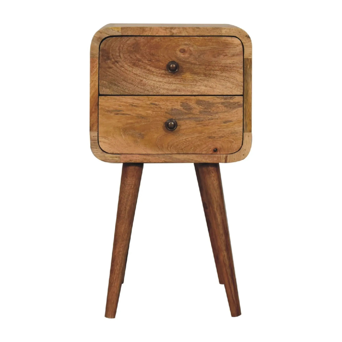 Curved Nightstand, by Unique Piece Furniture