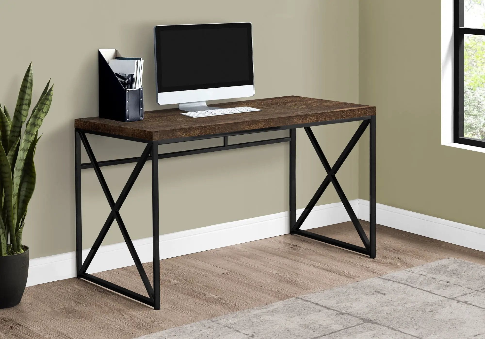 Computer Desk For Home Office, Laptop by HouseOfZazla