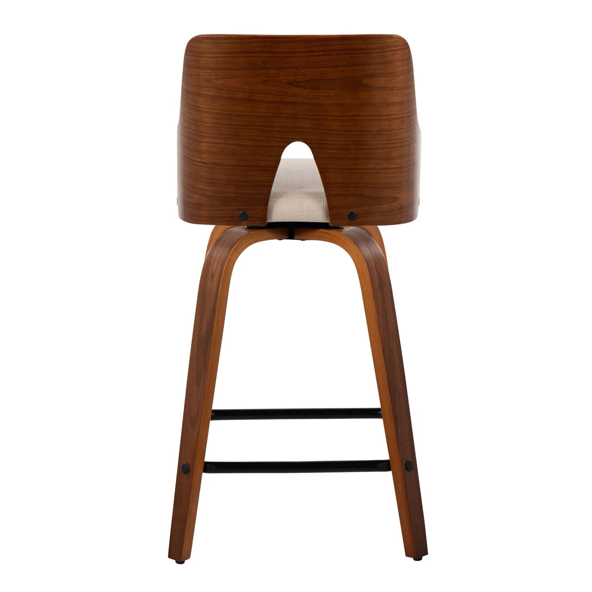 Ariana - Mid Century Modern Counter Stool (Set of 2) by HouseOfZazla