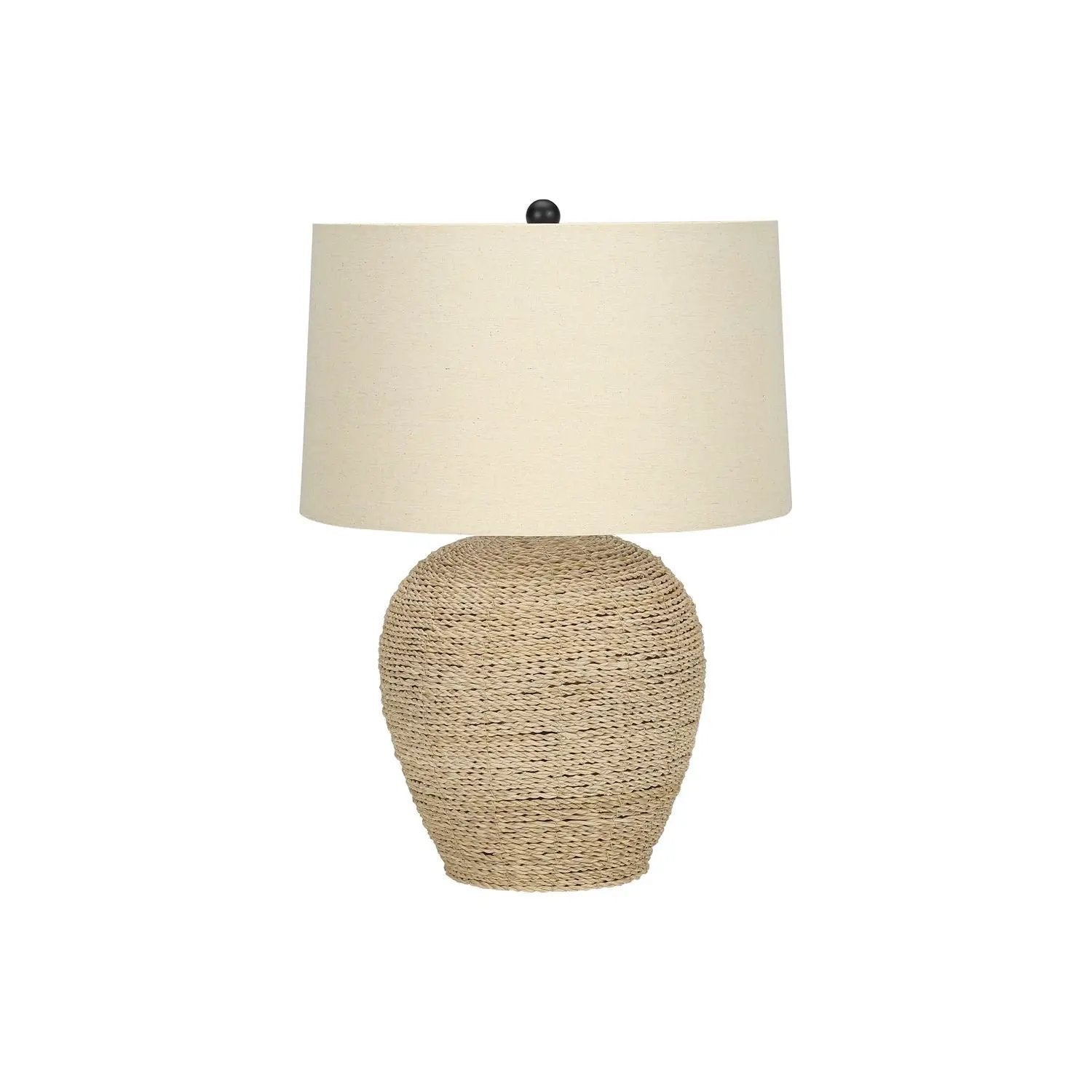 Lighting, Table Lamp, Rattan, Resin, Transitional - Beige by Unique Piece Furniture