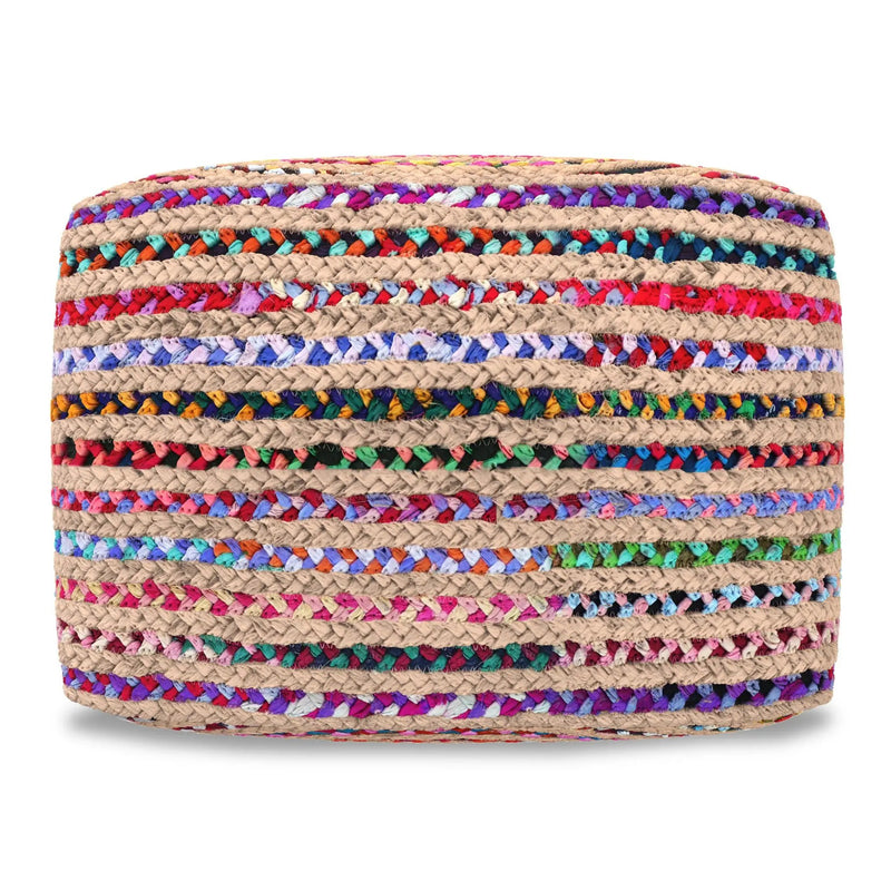 Margo - Square Pouf - Multicolor by HouseOfZazla