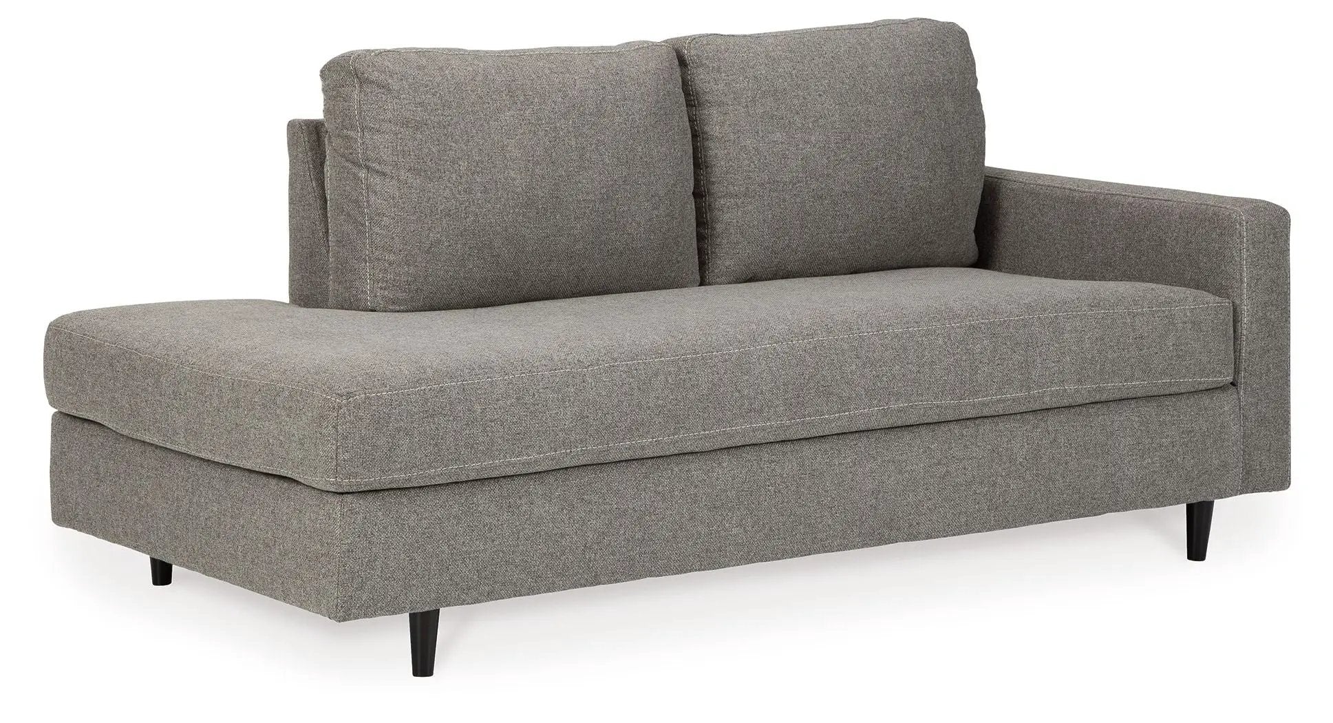 Lyman - RAF Corner Chaise - Graphite by Unique Piece Furniture