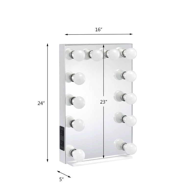 Asa Contemporary Hollywood Vanity Mirror by HouseOfZazla