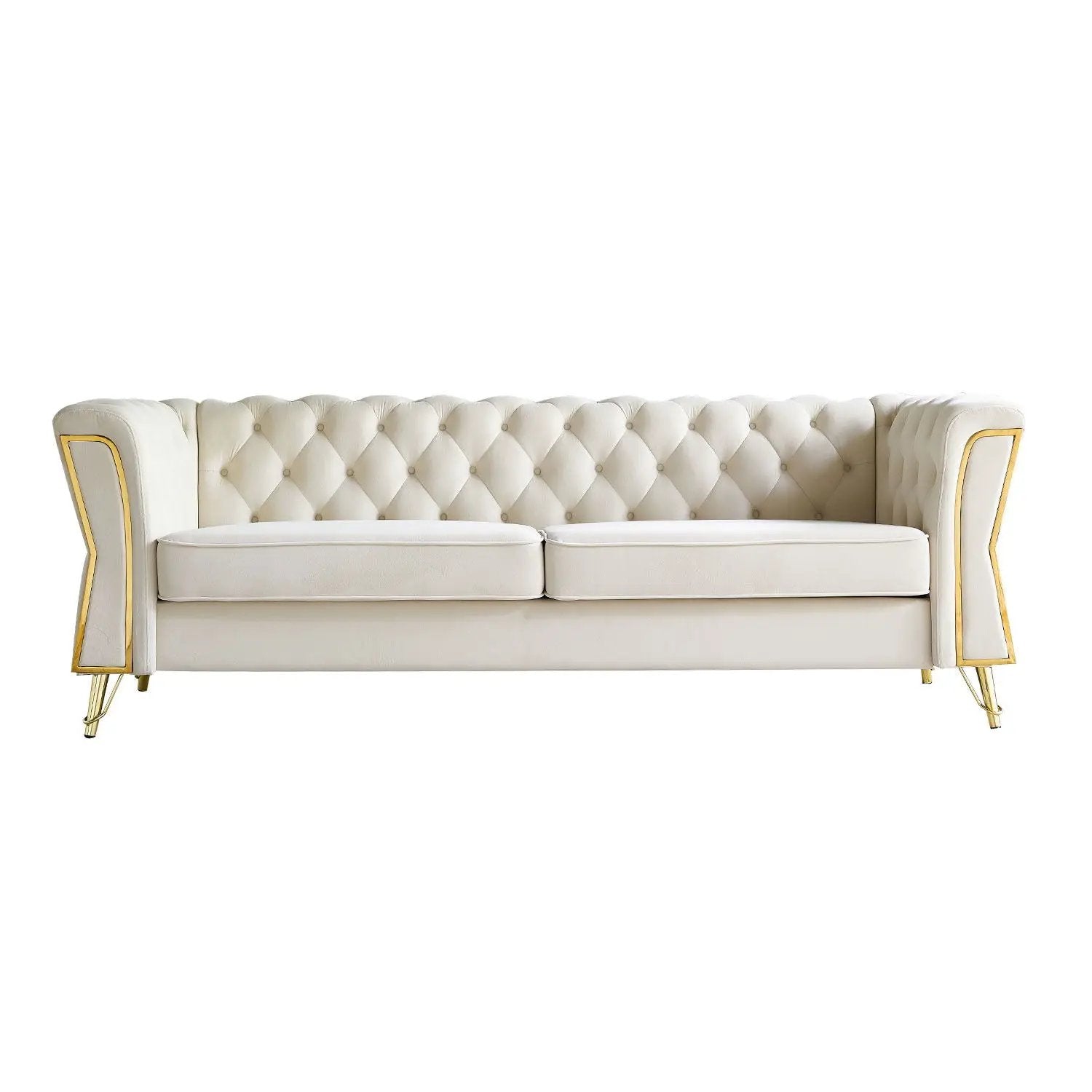 Modern Tufted Sofa For Living Room by Unique Piece Furniture