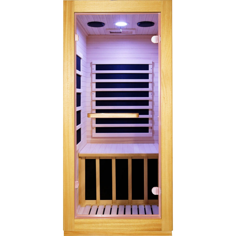infrared sauna room single room by HouseOfZazla