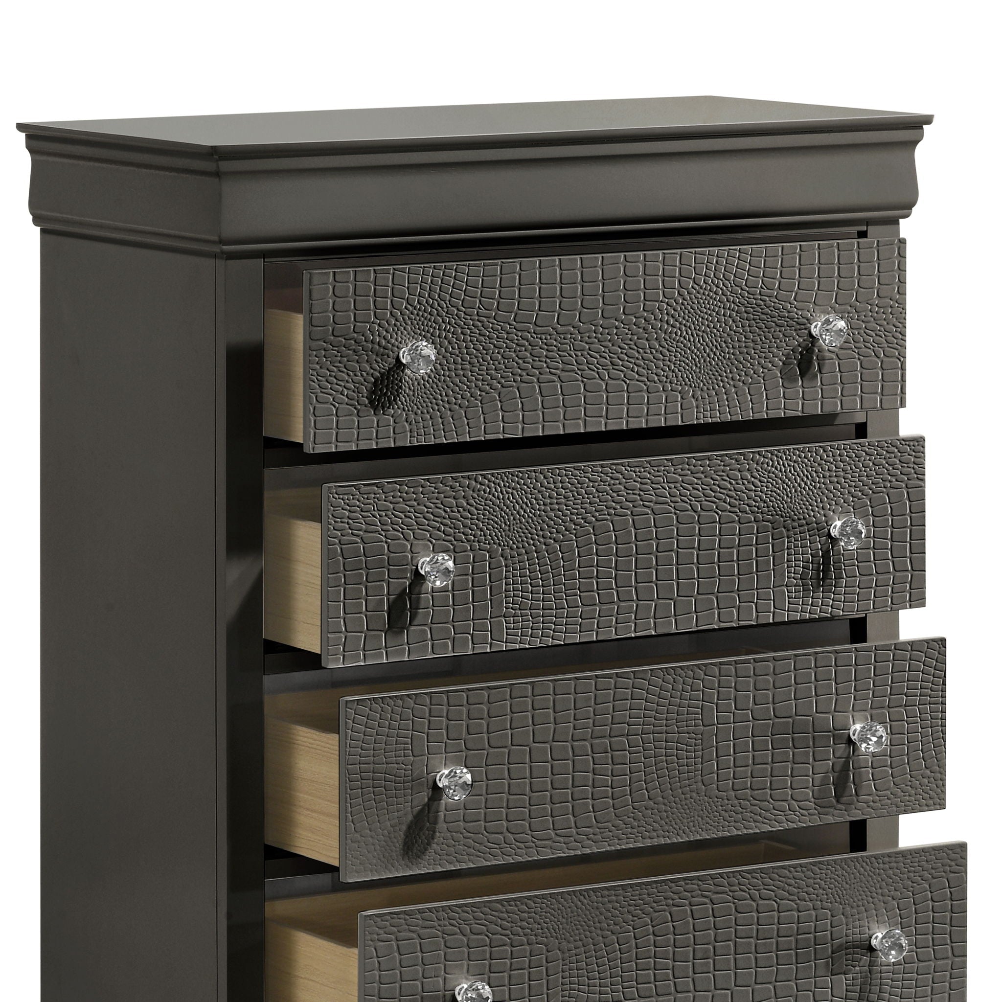 Blaze - Modern 5 Drawer Chest by HouseOfZazla