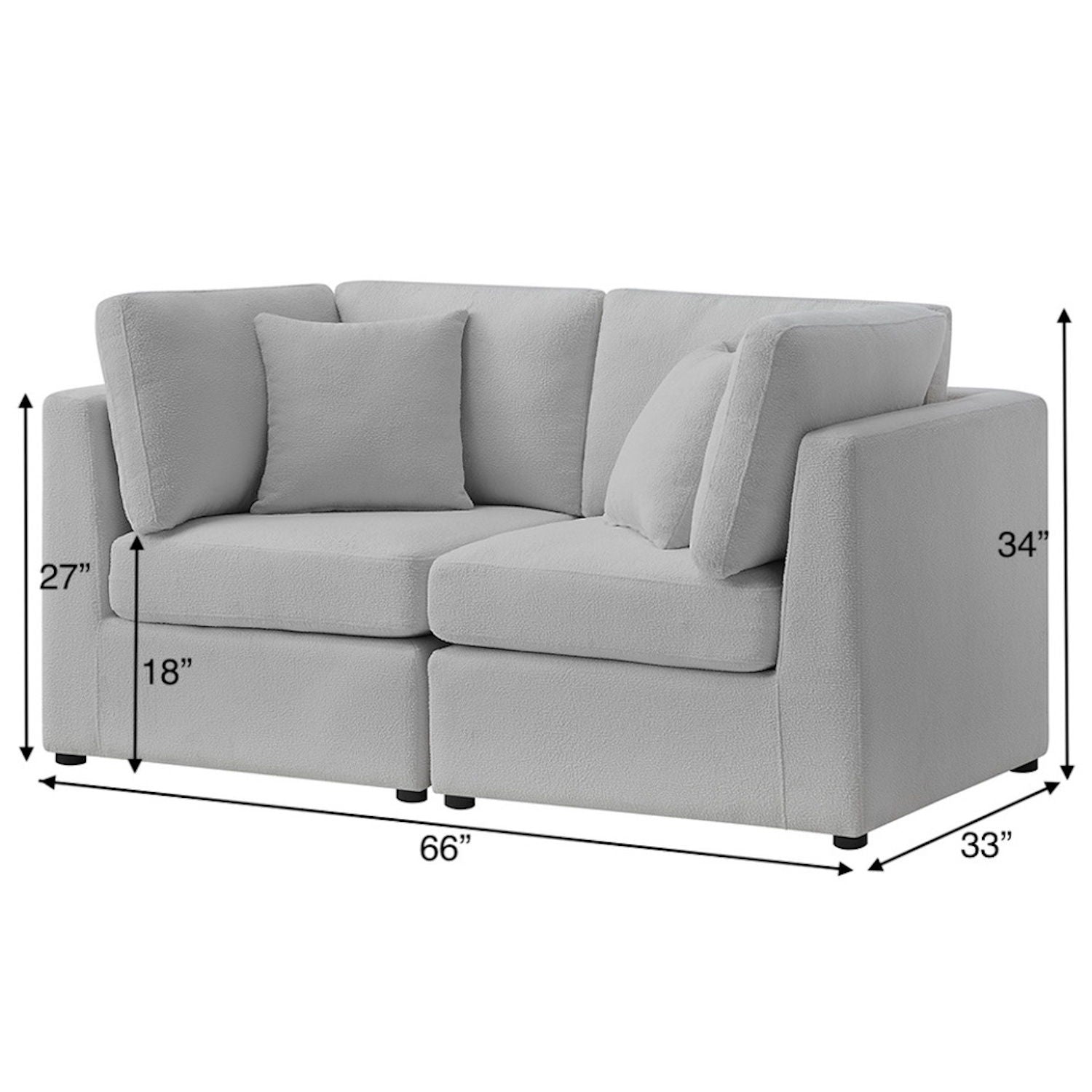 Chauncy - 2 Piece Sofa by HouseOfZazla