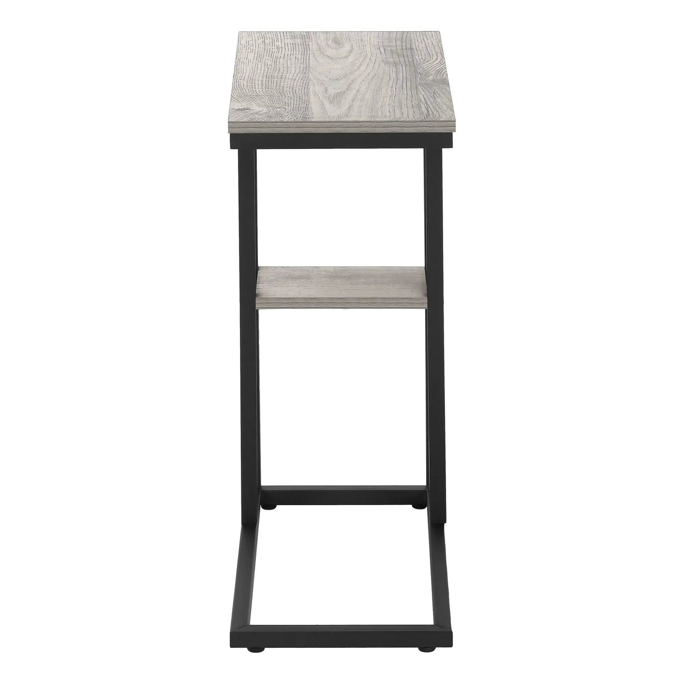 Accent Table, C - Shaped, Marble Look Contemporary & Modern Convenient Design by Unique Piece Furniture