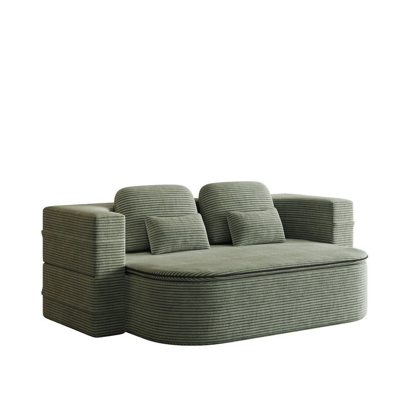 2 In 1 Foldable Sofa Bed With Multi Functional Blanket by HouseOfZazla