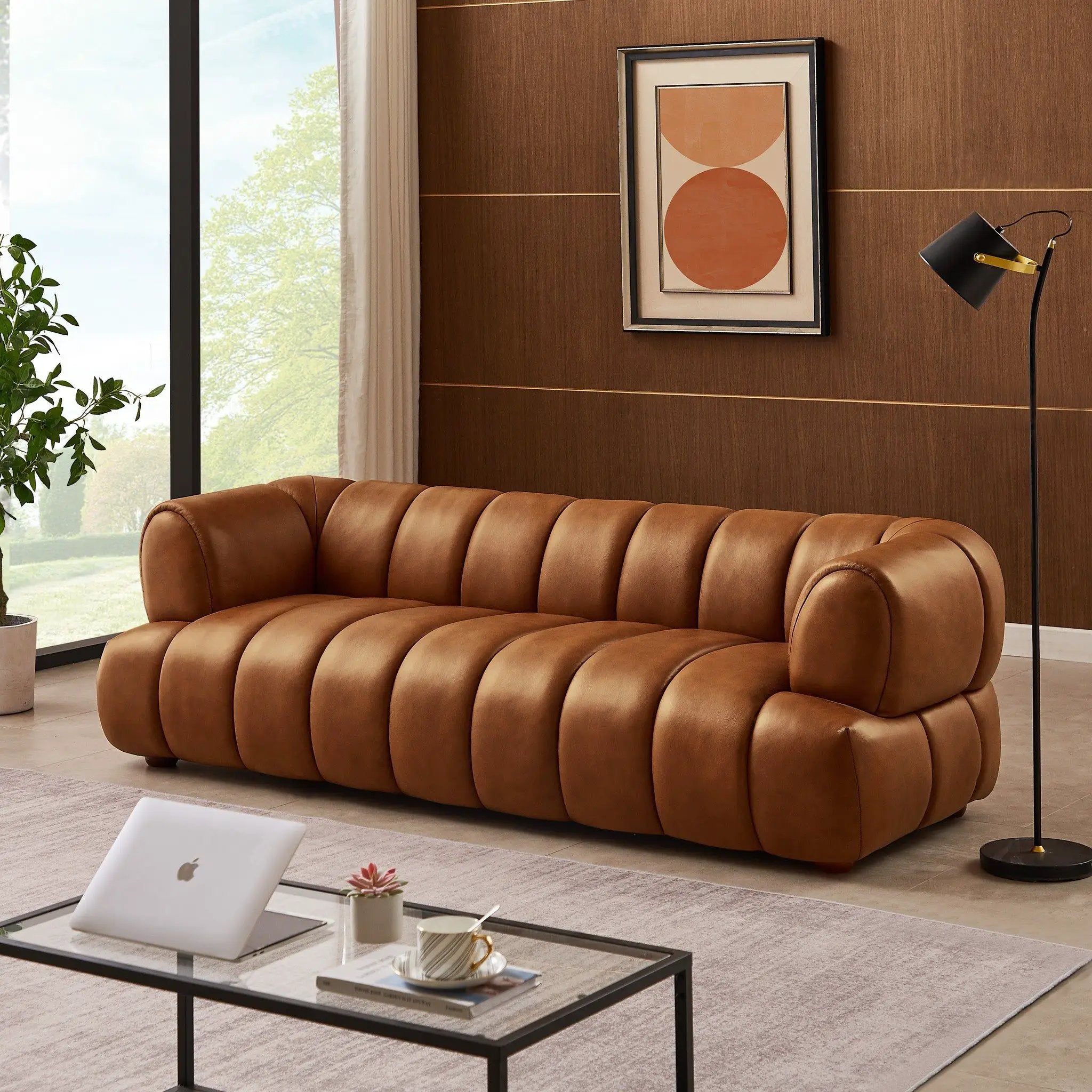 Jasmin - Elegant Upholstered Sofa by HouseOfZazla