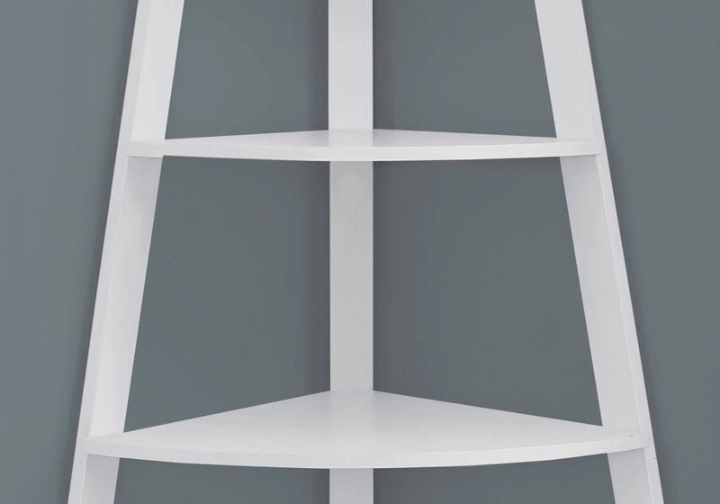 4-Tier Corner Bookshelf, Modern & Contemporary Style by HouseOfZazla