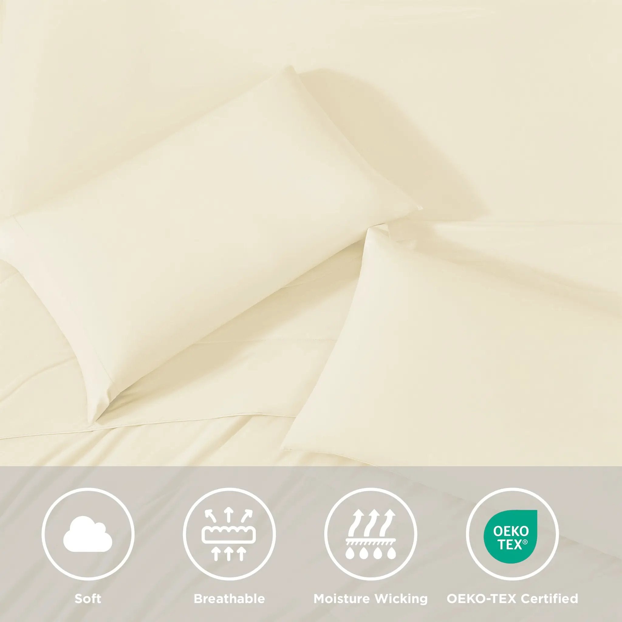 3-Piece Queen Cooling Sheet Set by HouseOfZazla