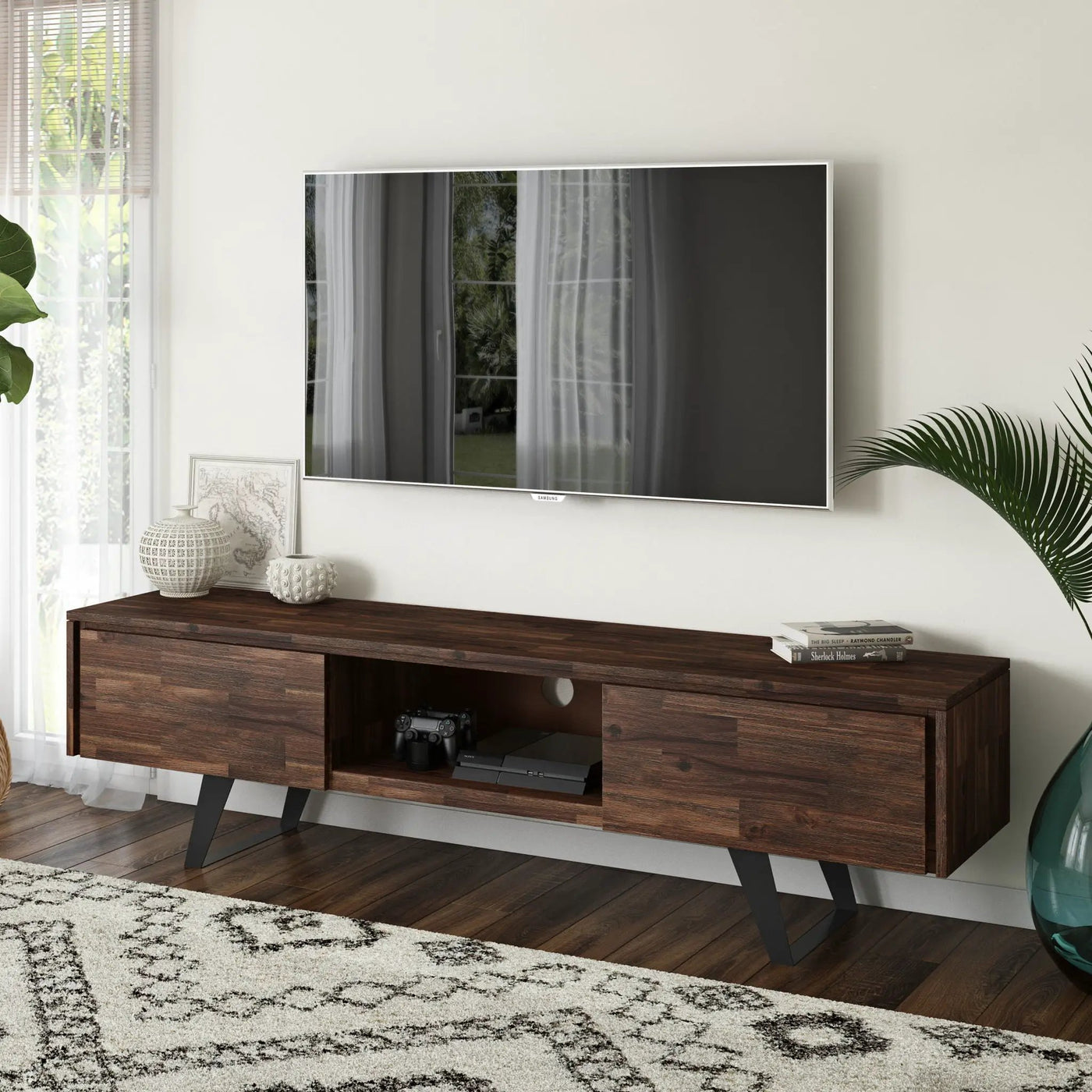Lowry - Handcrafted TV Media Stand by HouseOfZazla