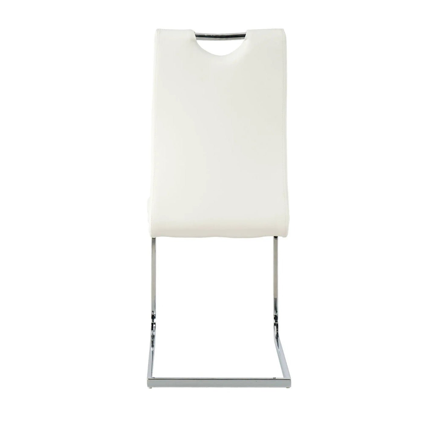 Modern Dining Chairs With Padded Seat And Metal Legs by HouseOfZazla
