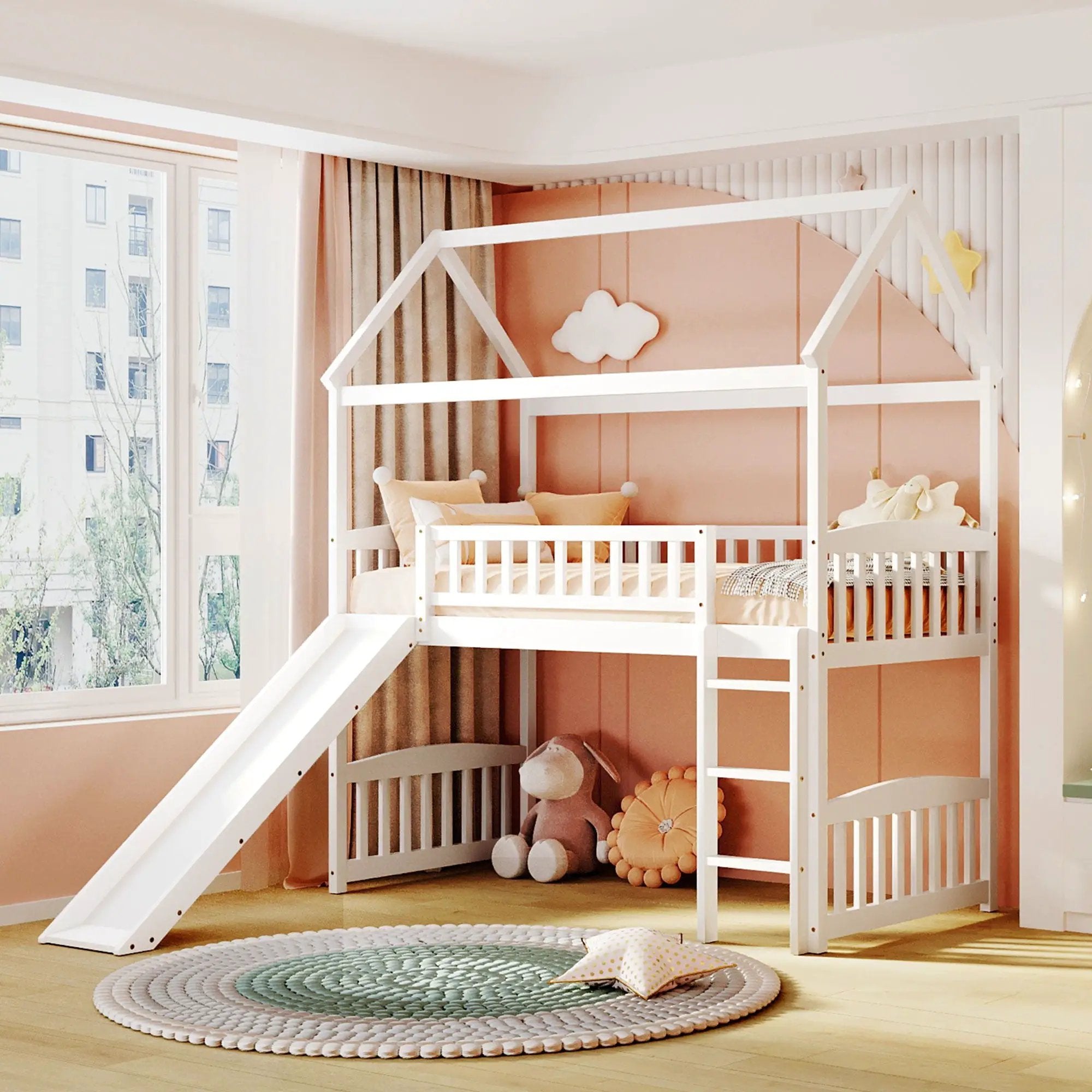 Loft Bed With Slide by HouseOfZazla