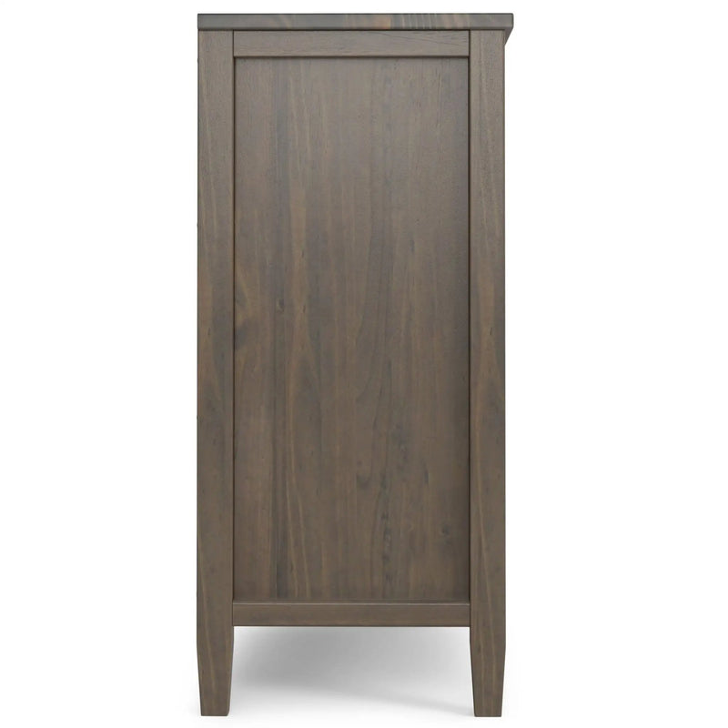 Ela - Low Storage Cabinet - Smoky Brown by HouseOfZazla