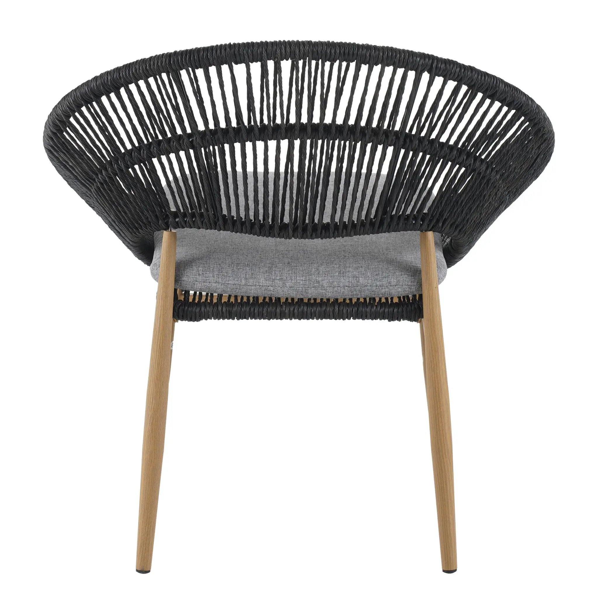 Cyril - Outdoor Papasan Style Dining Chair (Set of 2) by HouseOfZazla