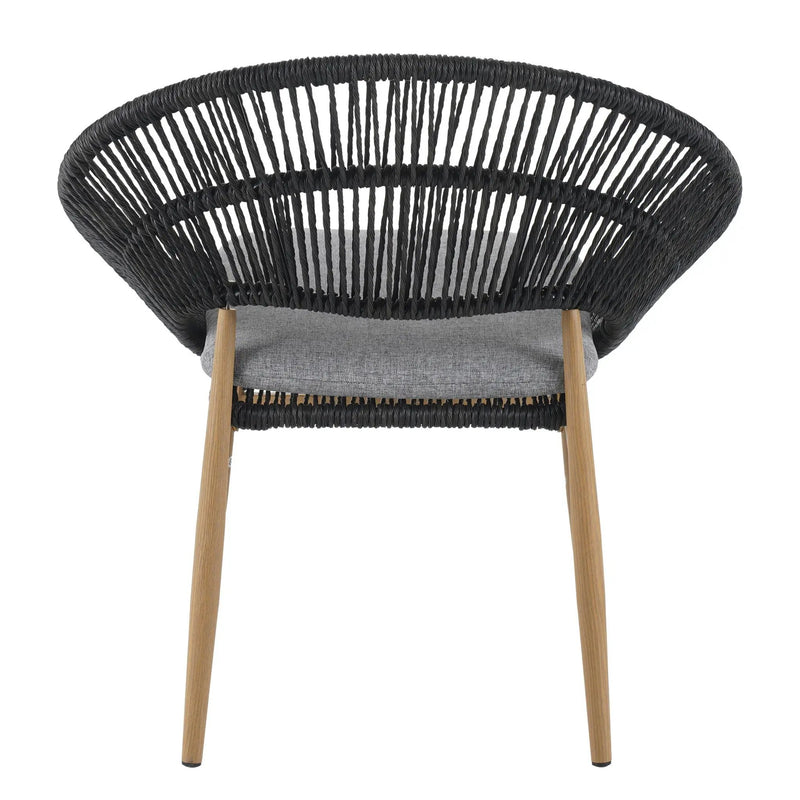 Cyril - Outdoor Papasan Style Dining Chair (Set of 2) by HouseOfZazla