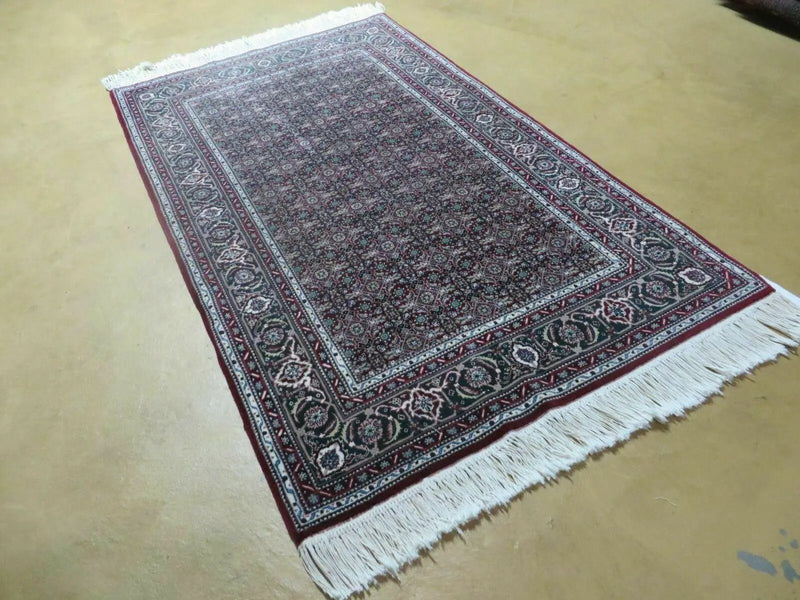 3' X 5' Vintage Fine Handmade Indian Amritsar Wool Silk Rug Nice by Jewel Rugs