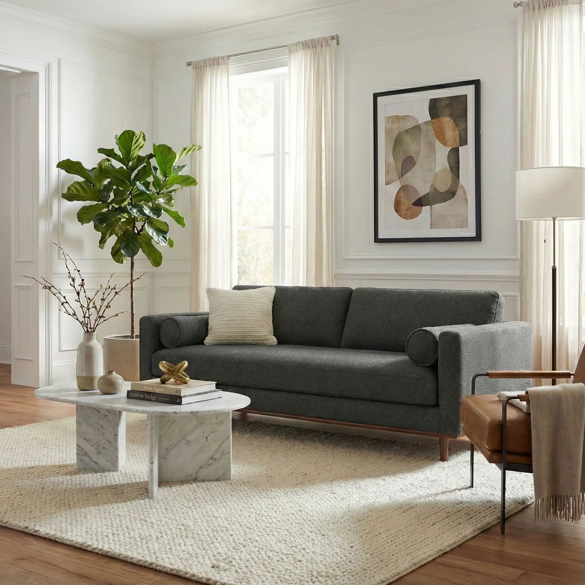 Morrison - Upholstered Sofa by HouseOfZazla
