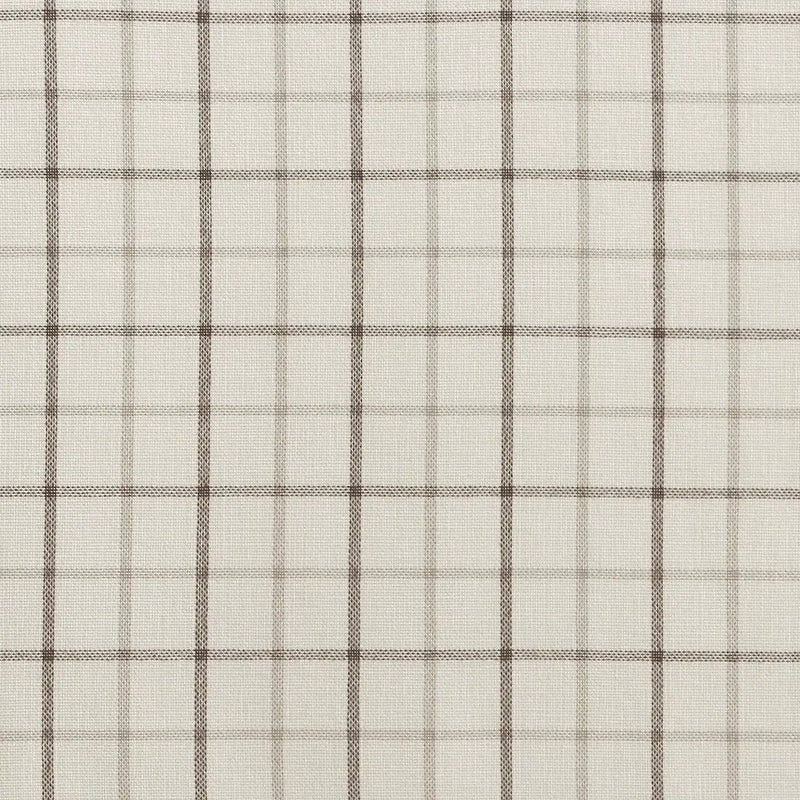 Plaid Faux Leather Tab Top Curtain Panel with Fleece Lining by HouseOfZazla