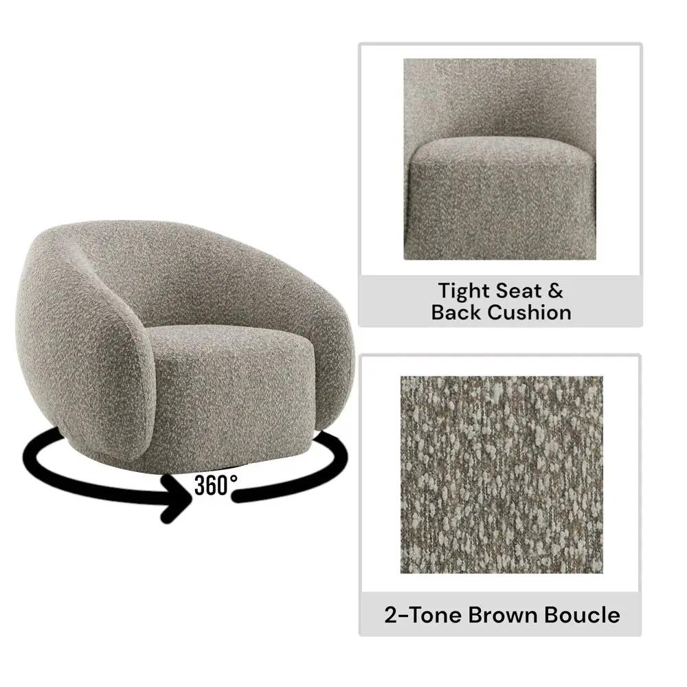Isabel - Chair With Swivel by Unique Piece Furniture