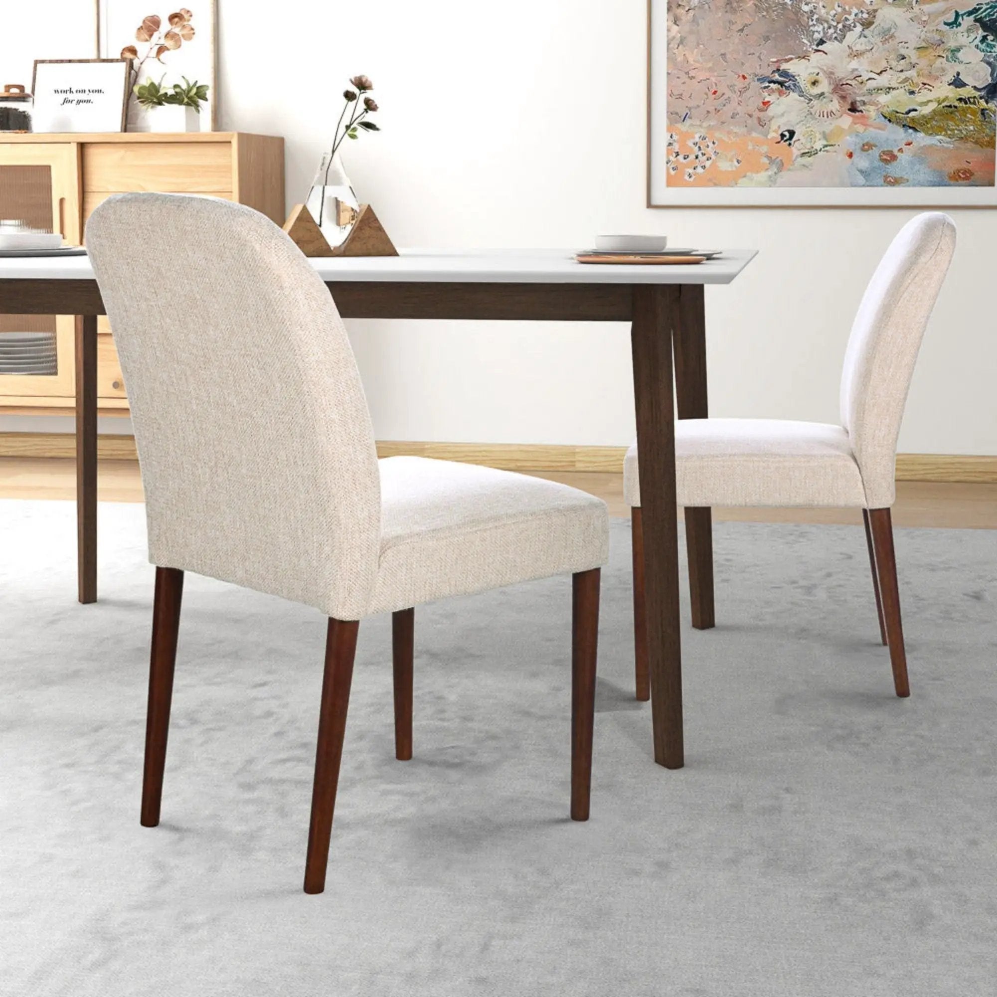 Skylar - Dining Chair (Set of 2) - Beige by Unique Piece Furniture