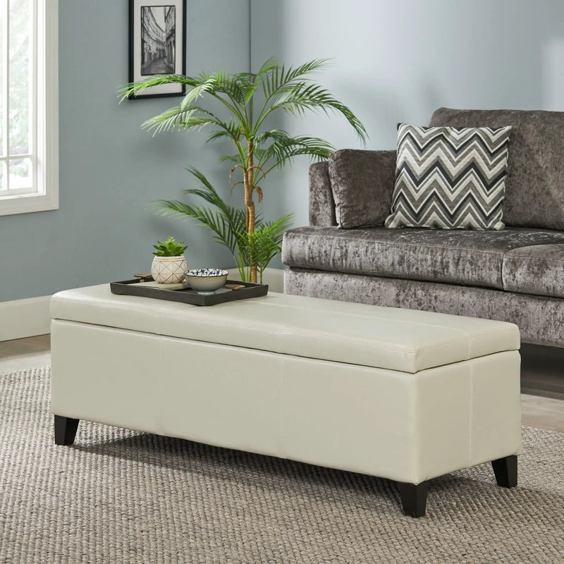 Glouster Contemporary Storage Ottoman by HouseOfZazla