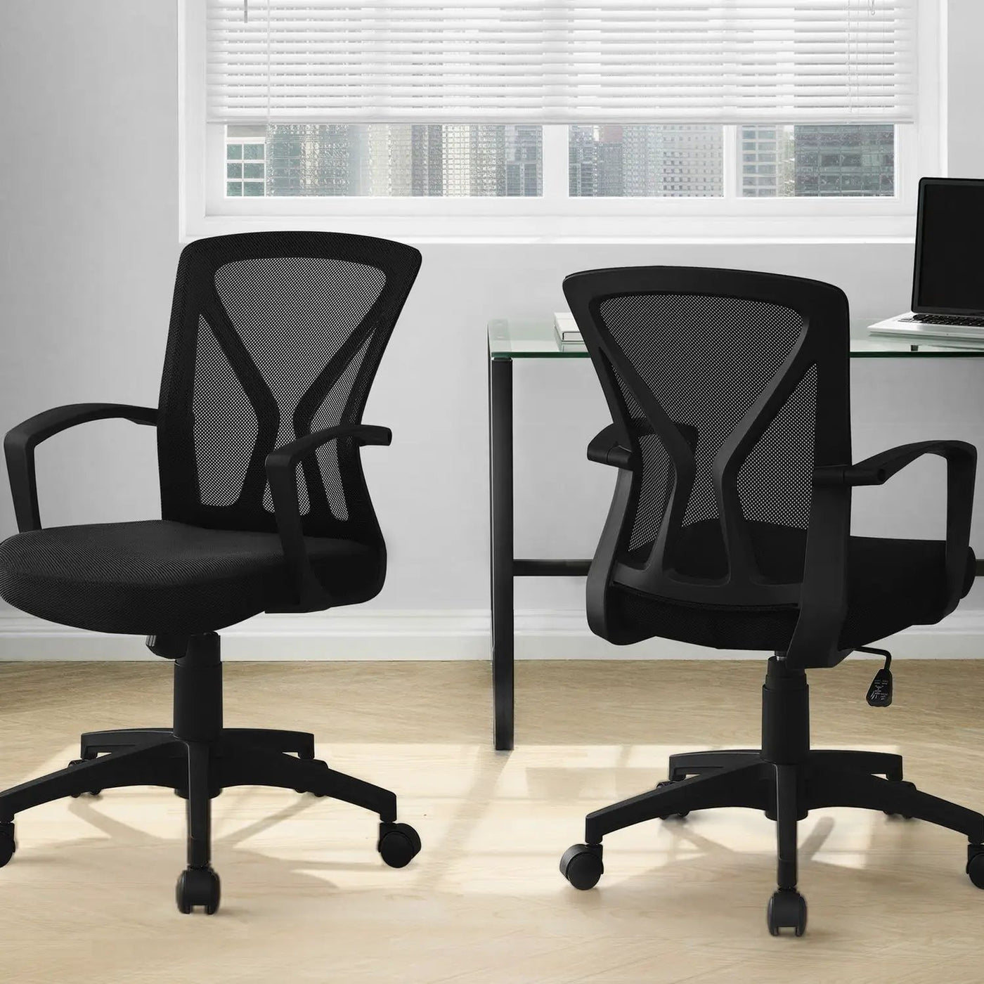 Office Chair, Adjustable Height, Swivel, Ergonomic, Mesh, Contemporary & Modern by Unique Piece Furniture