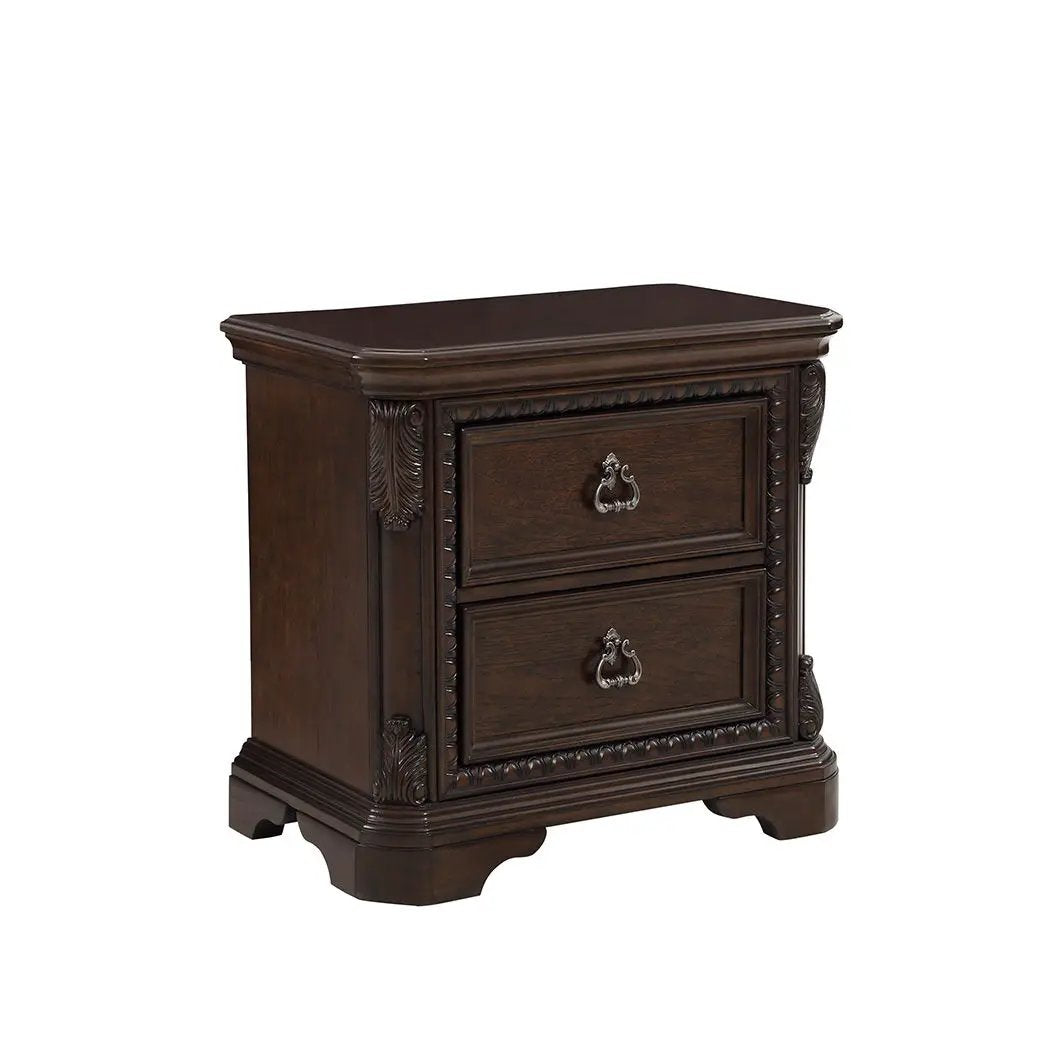 2 Drawer Nightstand - Mahogany by Unique Piece Furniture