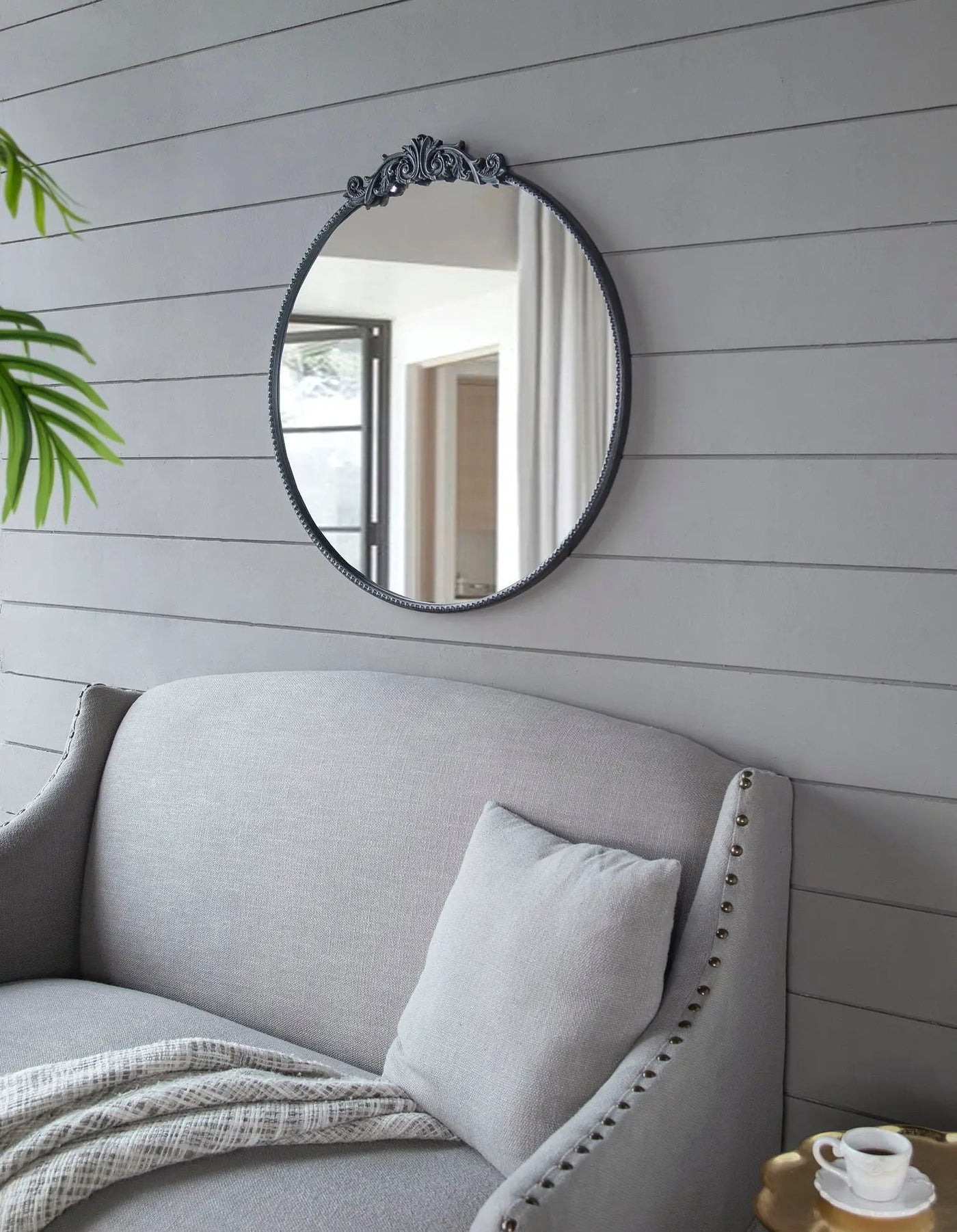 Classic Design Mirror With Baroque Inspired Frame by HouseOfZazla