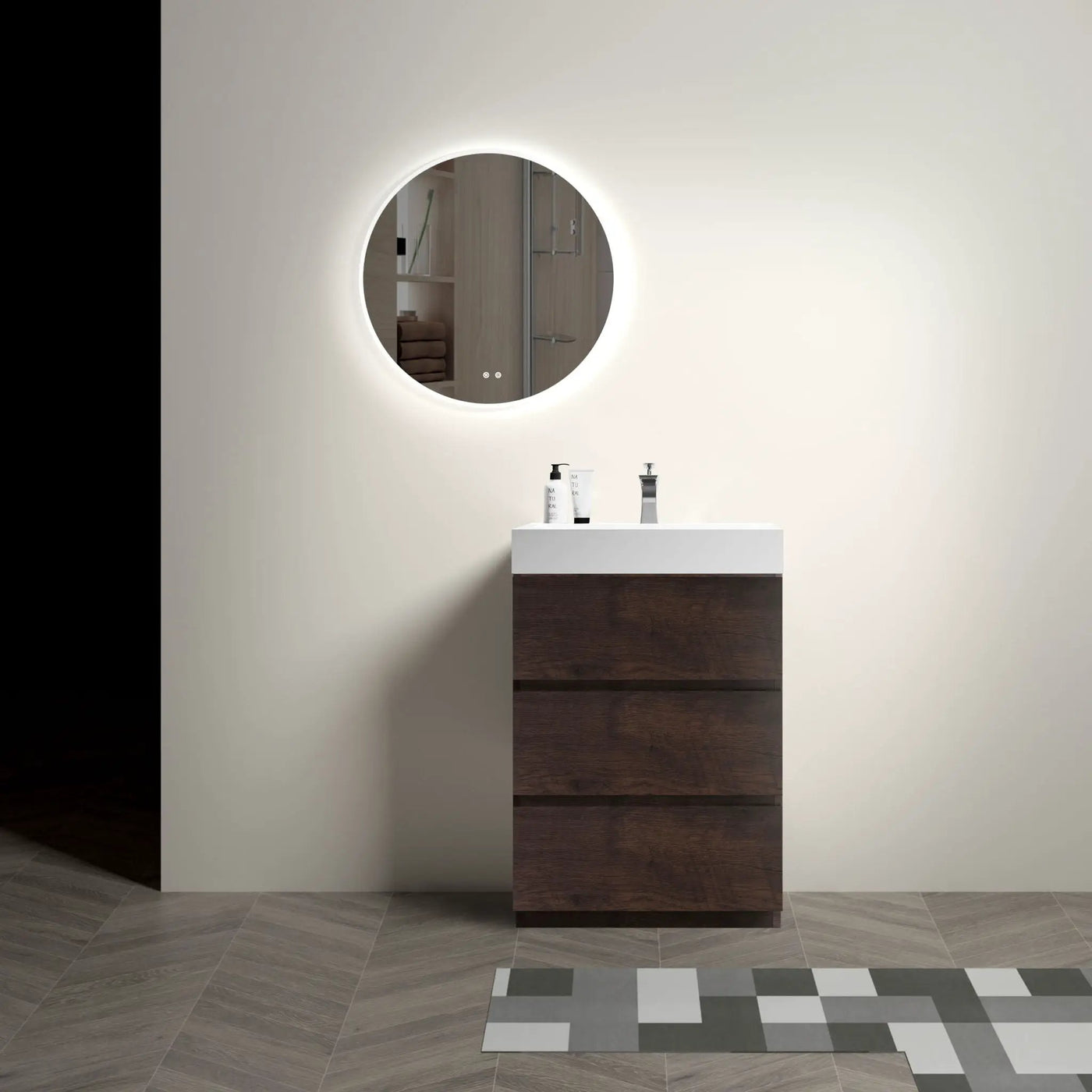 Alice - Bathroom Vanity With Large Storage, Freestanding by Unique Piece Furniture