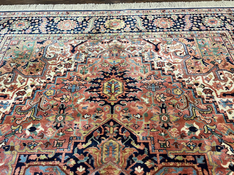 Karastan Rug 8.8 x 12, Karastan Heriz #726, Wool Pile Karastan Area Rug, Rare Hard to Find, Original 700 Series by Jewel Rugs