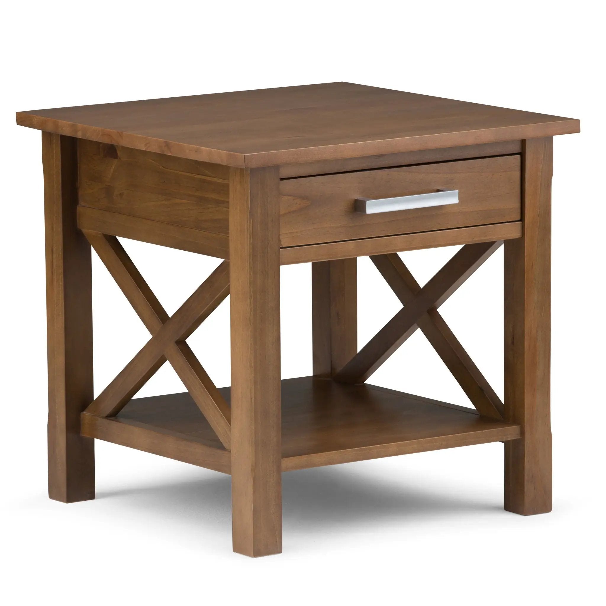 Kitchener - End Table - Medium Saddle Brown by Unique Piece Furniture