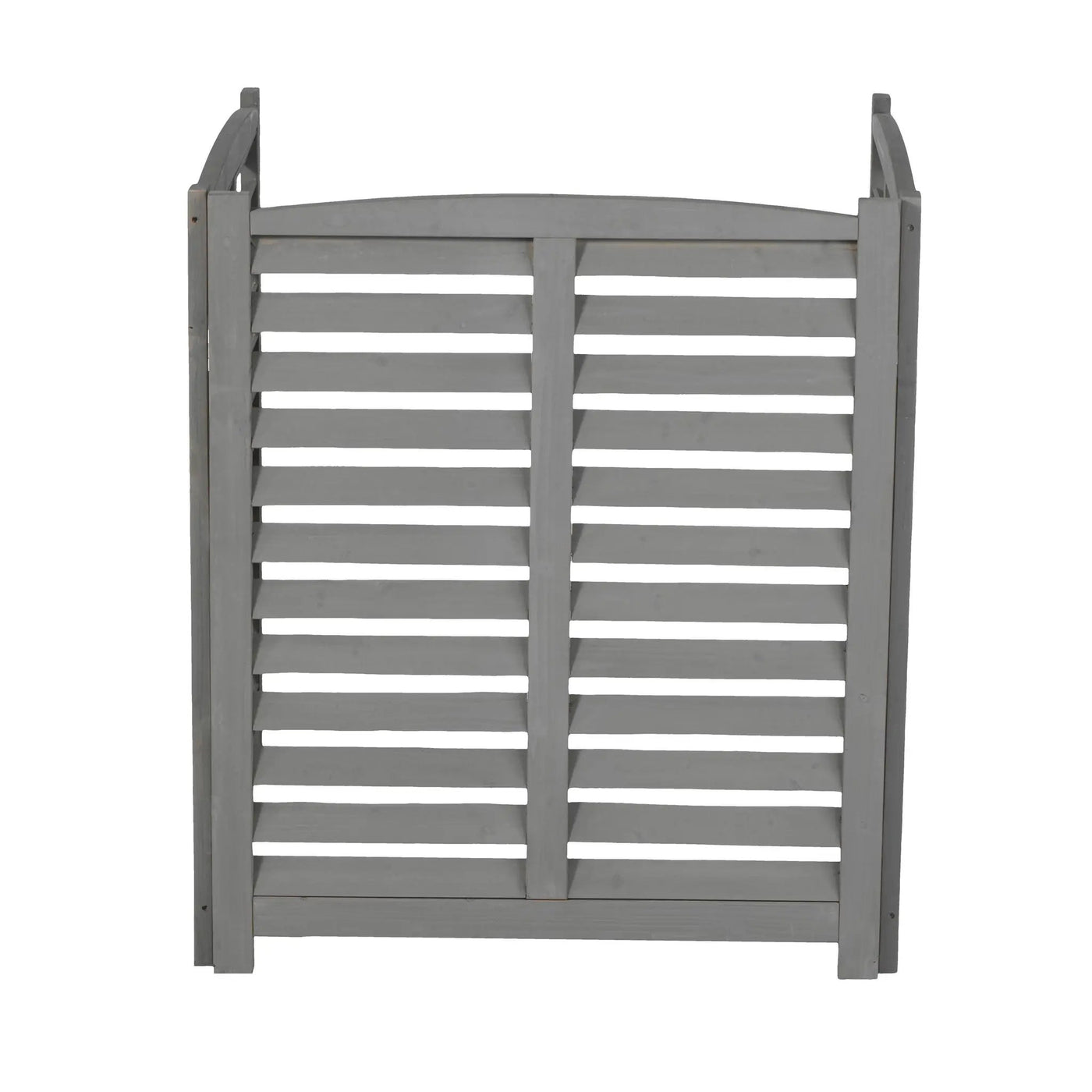 3 Panel Outdoor Wooden Air Conditioner Fence by HouseOfZazla
