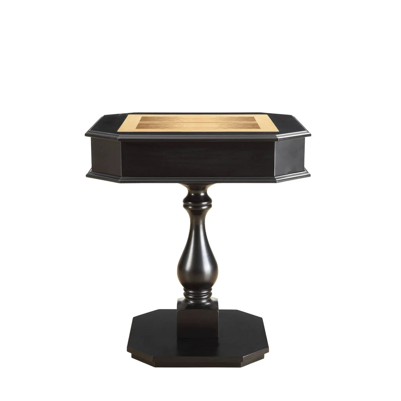 Bishop - Reversible Chess Checker Game Table With Game Tray (Chess Fingures Not Included) by Unique Piece Furniture