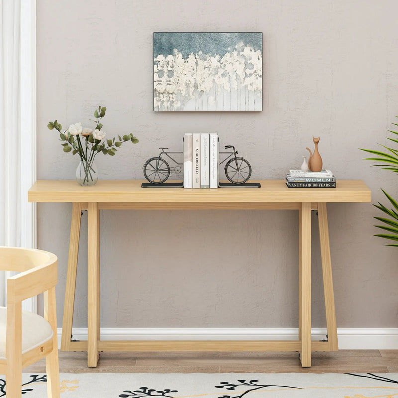 Console Table, Stylish Rectangular Entryway Table by HouseOfZazla