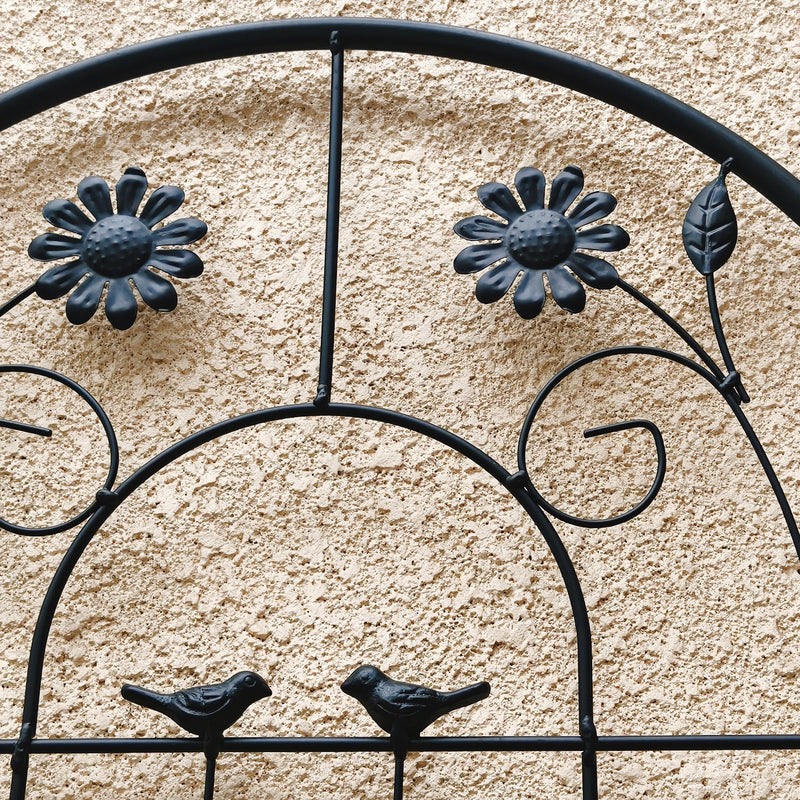 2 Pack Metal Garden Trellis 86.7" x 19.7" Rustproof Trellis for Climbing Plants by HouseOfZazla