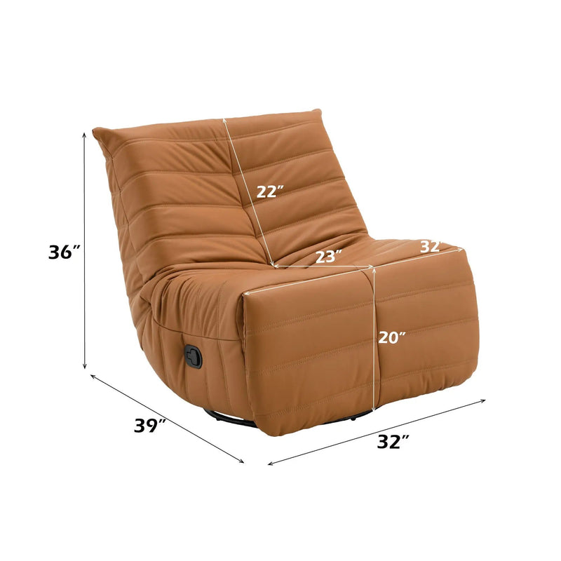Glider Recliner Chair With Swivel by Unique Piece Furniture