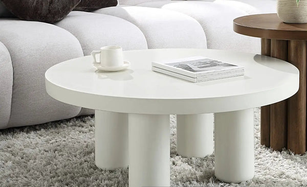 Loanna White Coffee Table