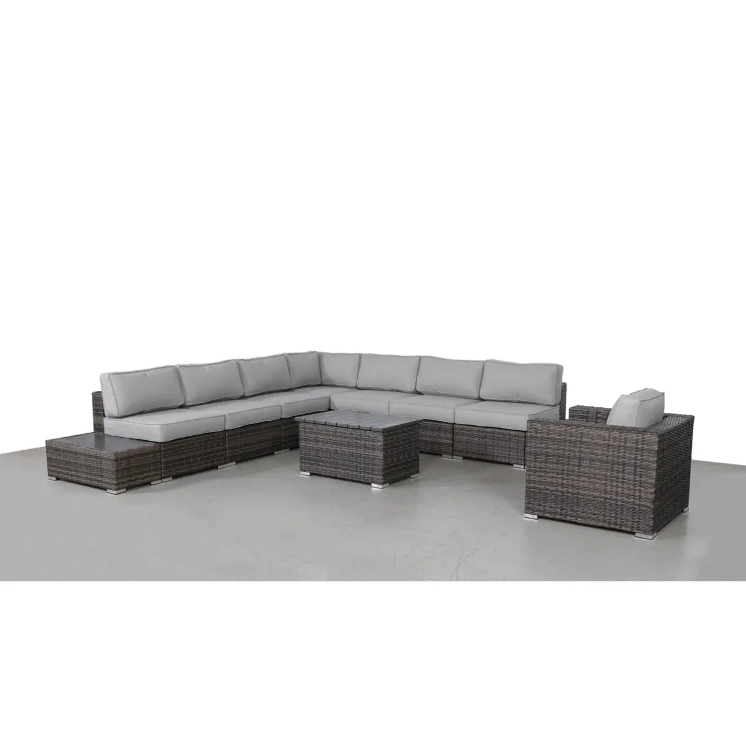 Stylish Entertainment Sectional Set, Outdoor Living by Unique Piece Furniture