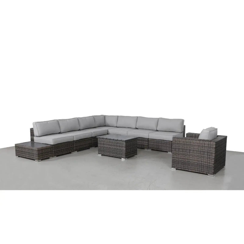 Stylish Entertainment Sectional Set, Outdoor Living by Unique Piece Furniture