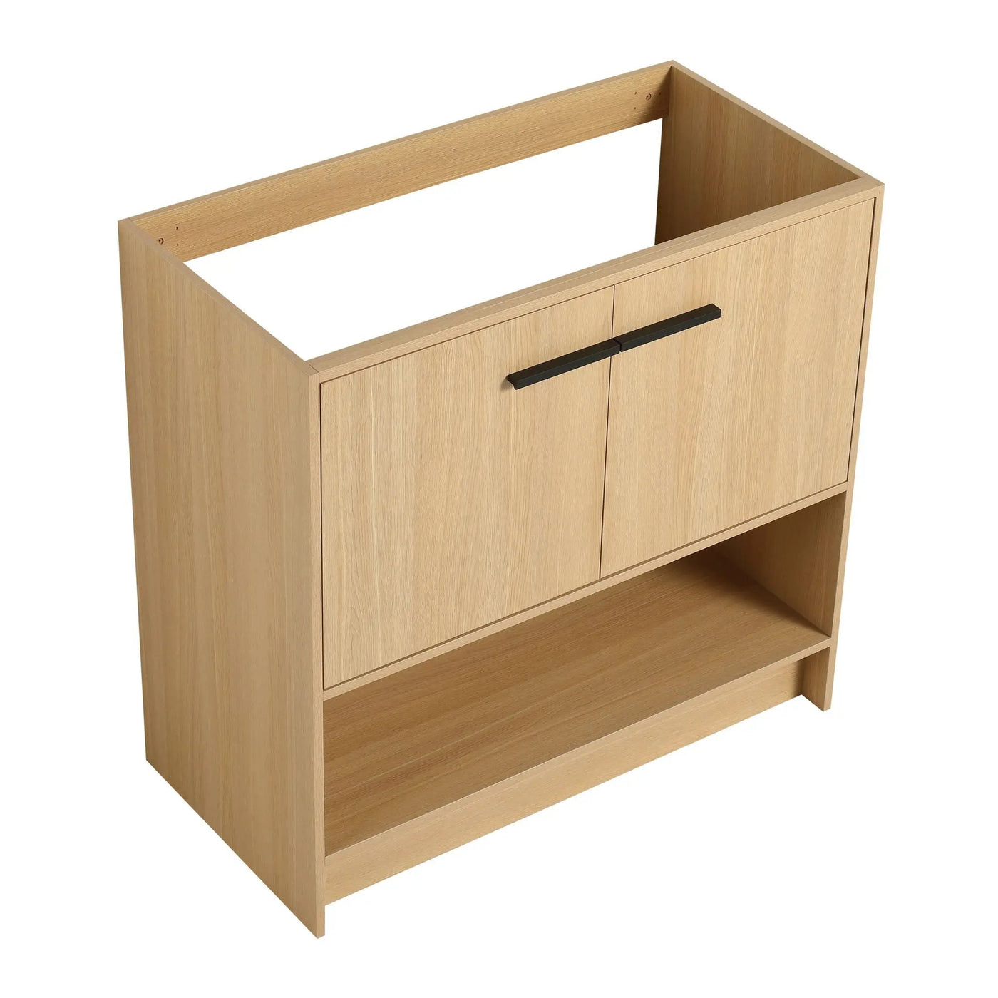 Modern Freestanding Bathroom Vanity With 2 Doors by HouseOfZazla