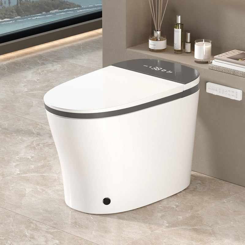 Smart Toilet with Built-In Bidet and Heated Seat by HouseOfZazla