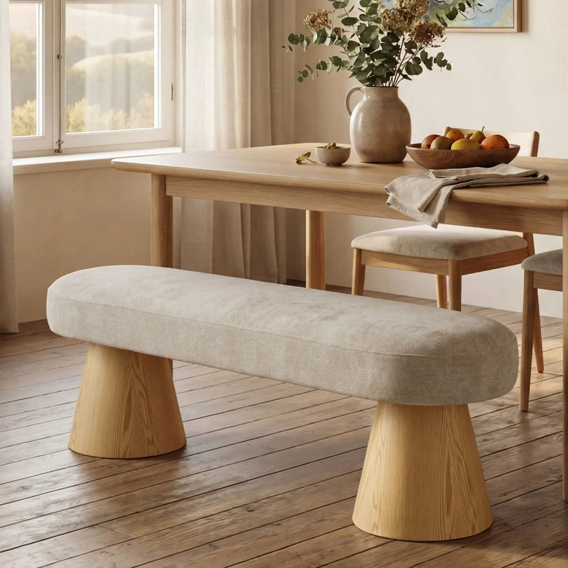 Upholstered Bench For Dining Room by HouseOfZazla
