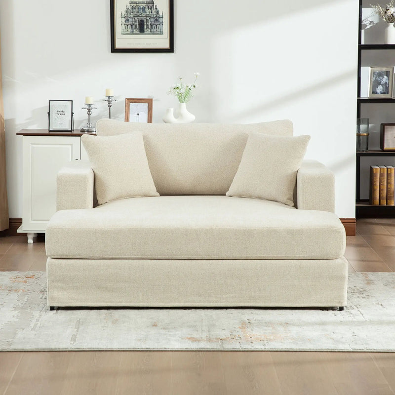 Wide Extra Large Sofa Bed by Unique Piece Furniture