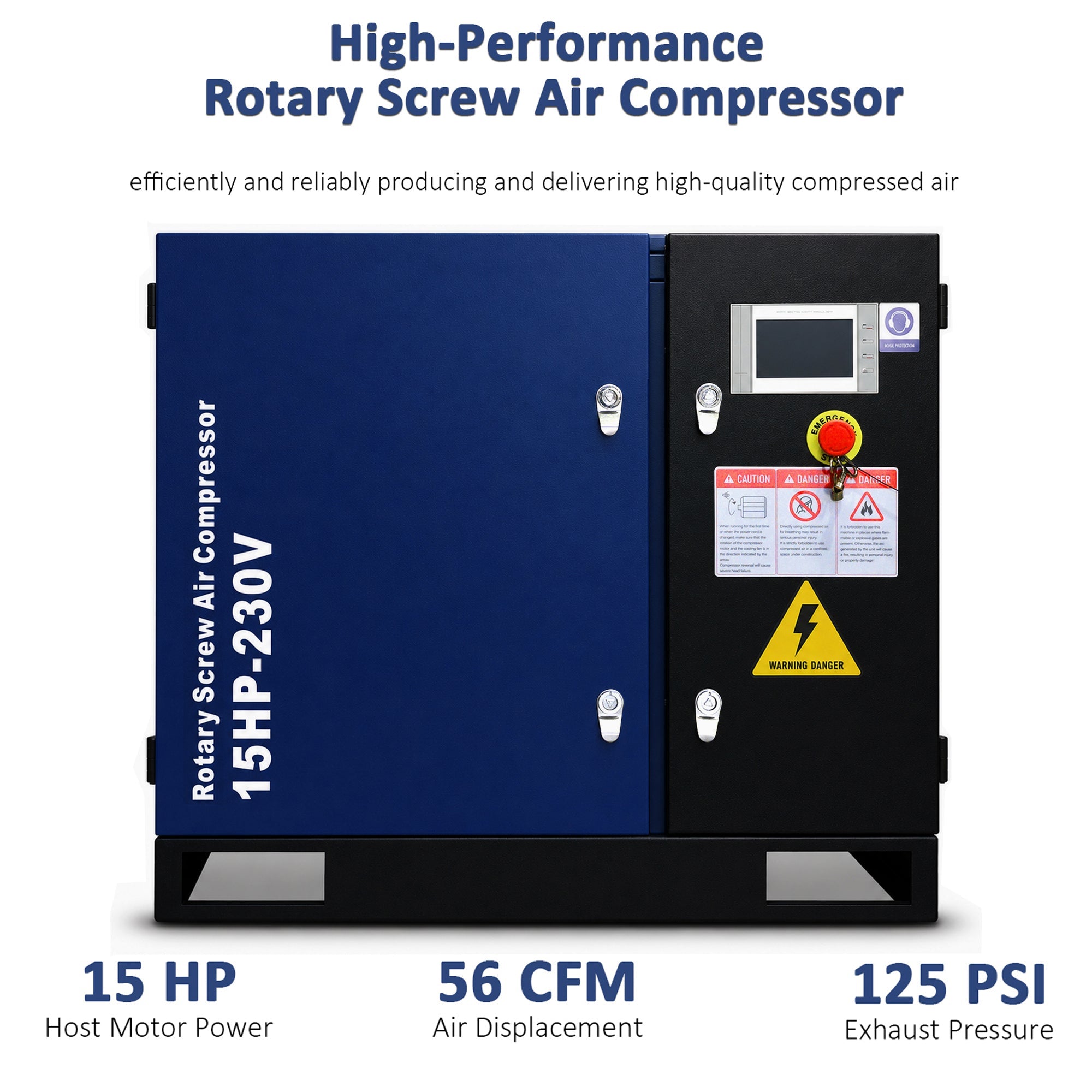 15HP Rotary Screw Air Compressor by HouseOfZazla