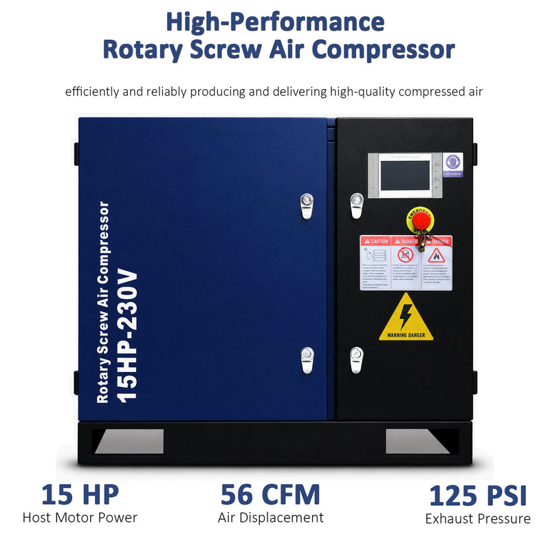 15HP Rotary Screw Air Compressor by HouseOfZazla