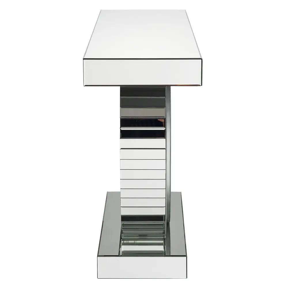 Nysa - 47"L Console Table - Mirrored & Faux Crystals by Unique Piece Furniture